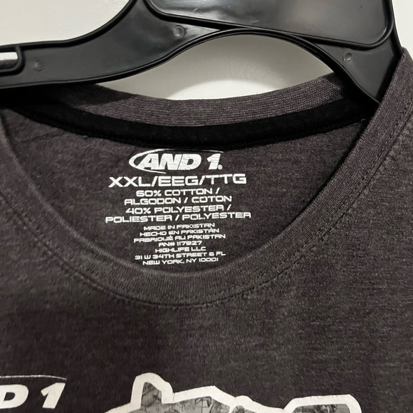Y2K Vintage And 1 Mixtape Tour Grey Graphic T- Shirt Size XXL - Picture 3 of 3